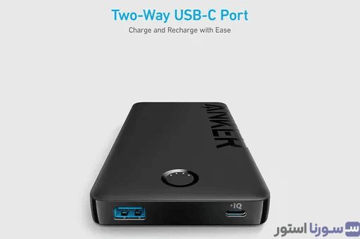 عکس پاوربانک 10000 انکر مدل PowerCore 323 طراحی جمع‌وجور