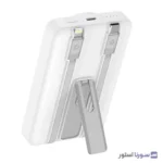 شارژ اپل واچ با پاوربانک وایرلس Budi PB809W