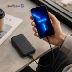 نمای جلوی پاوربانک گرین لاین Rome Ultra Slim