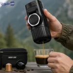 استفاده از قهوه ساز دستی گرین لاین در سفر