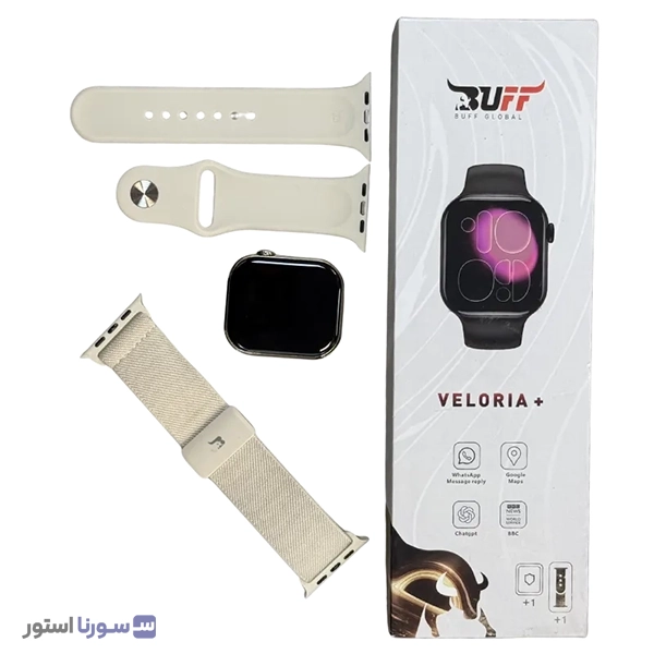 ساعت هوشمند بوف مدل Veloria Plus مشکی